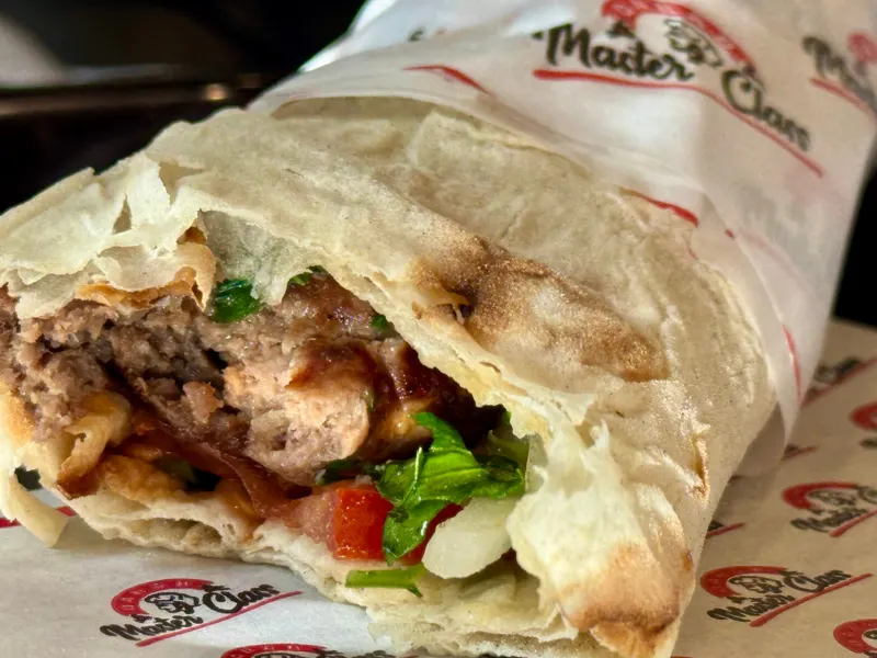 Shawarma in Master Class wrapping paper